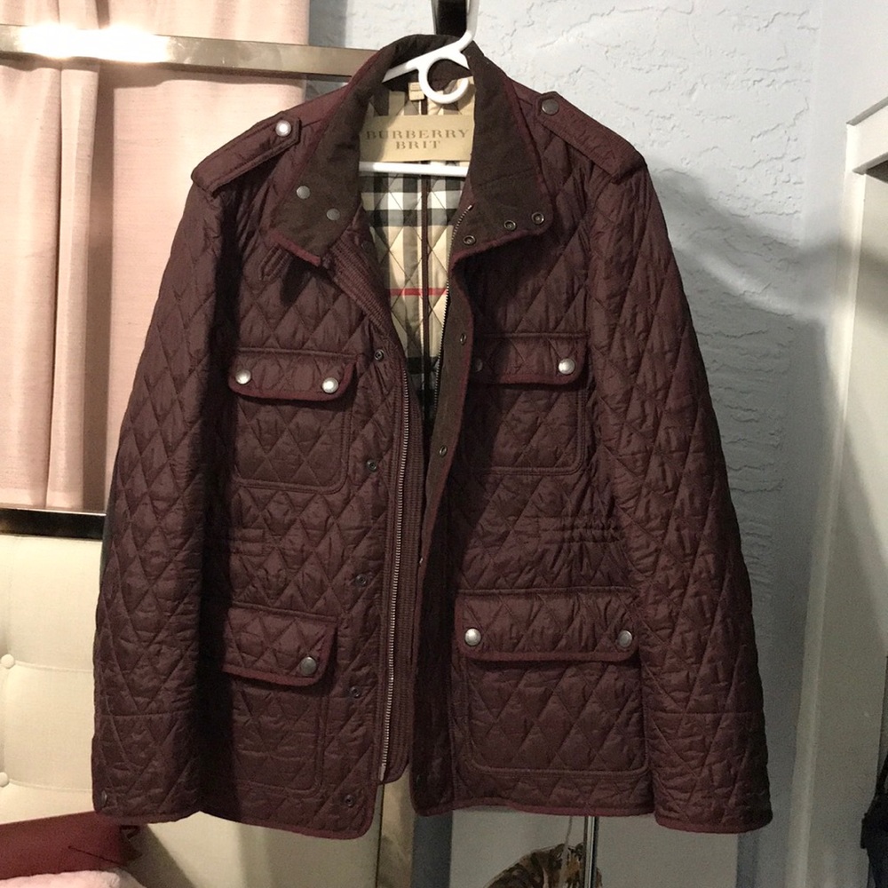 BURBERRY Men's Gillington Quilted Jacket